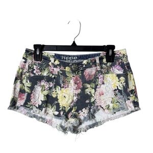 Hippie Laundry Womens Y2K Jean Micro Shorts Size 9 Festival Beachy Low Rise Boho